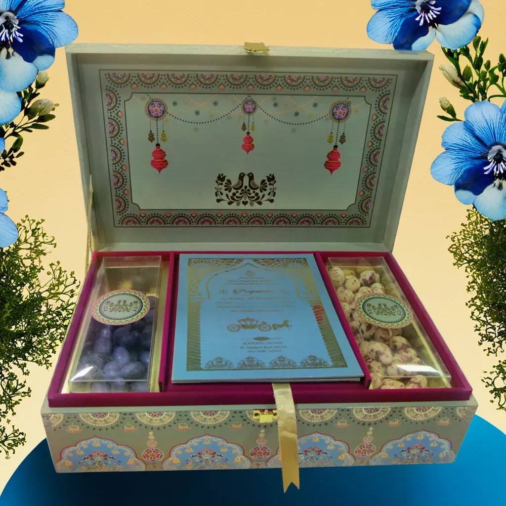 Adorning Dryfruits Wedding Box Card Reet Hamporio Nanak Shah Supplier Manufactur Seller Ahemdabad Gujarat India (1)