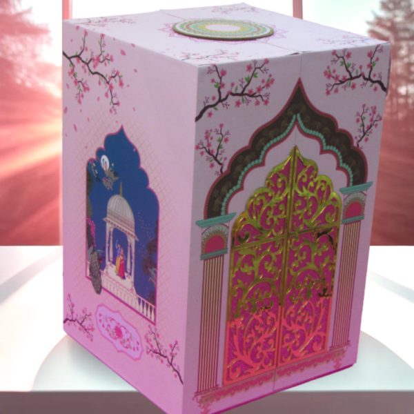 Beautiful Unique Design Wedding Card Box - Image 4